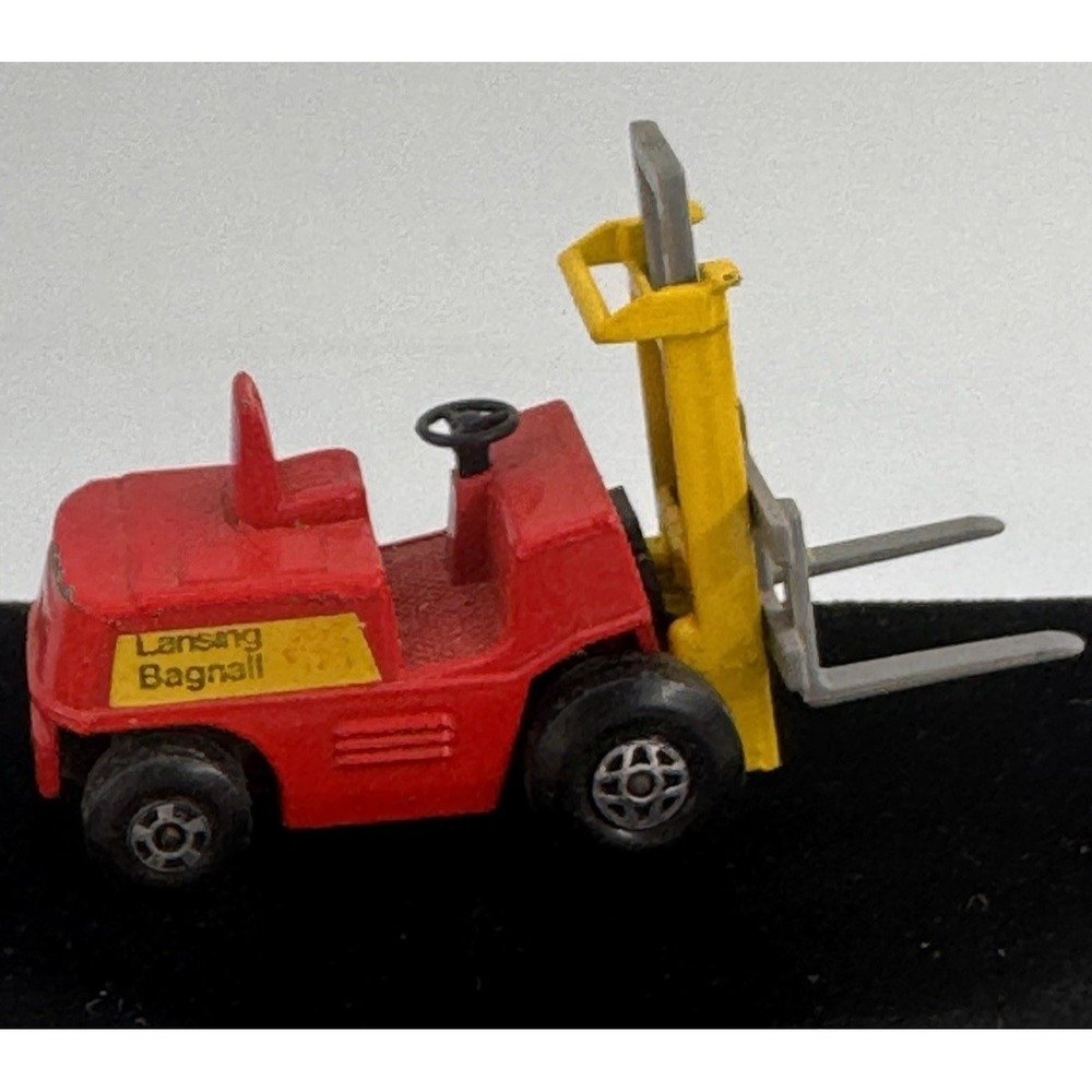 Vintage Matchbox Superfast Red Fork Lift Truck No 15‎ Made In England